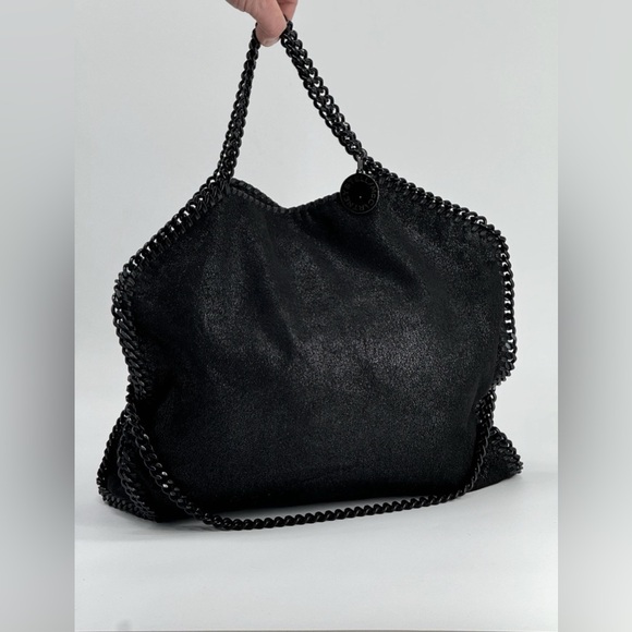 Stella McCartney Handbags - Stella McCartney Black Falabella Fold Over bag